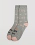 Γυναικείες Ισοθερμικές Κάλτσες Ysabel Mora Y12883-004 με σχέδια, ΓΚΡΙ